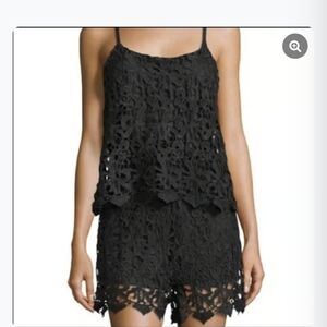 Romero Juliet Black Crochet Ramper Dress ♣️Size S